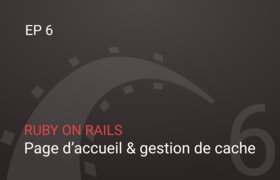 Page d'accueil et gestion de cache